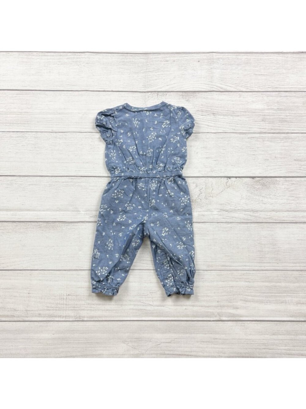 Just One You By Carter's Baby Girl Floral Jumpsuit Bird Romper 0-3 Months - Picture 3 of 3